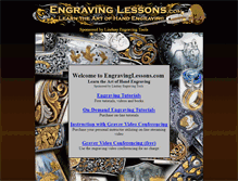 Tablet Screenshot of engravinglessons.com